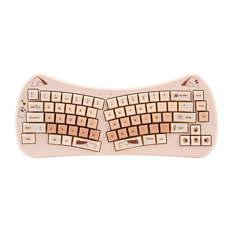 68 Key Cat Ear Mechanical Keyb - Gaming Keyboard Wireless recensione e prezzo