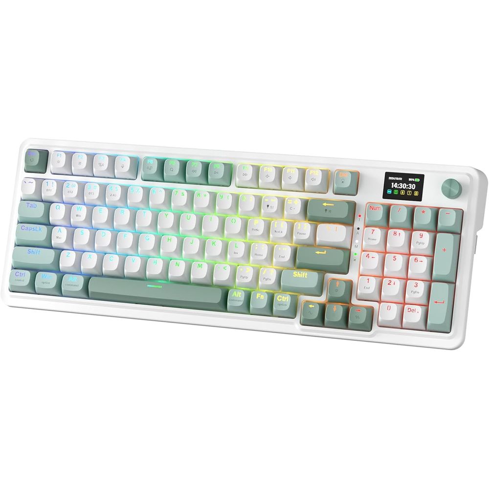 95-Key Mechanical Gaming Keybo - Gaming Keyboard No Noise recensione e prezzo