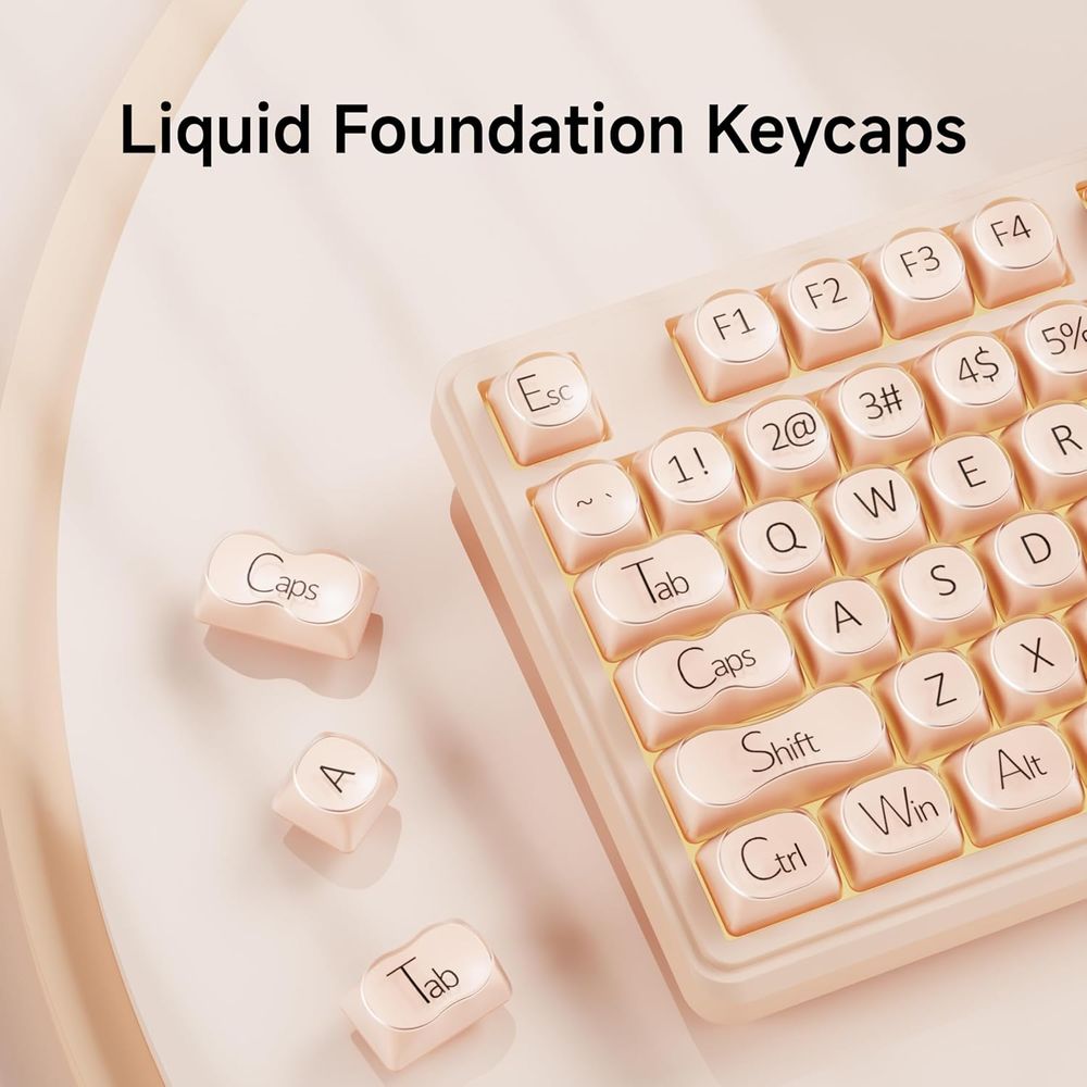 98-Key Creamy Gaming Keyboard  - Gaming Keyboard No Number Pad recensione e prezzo