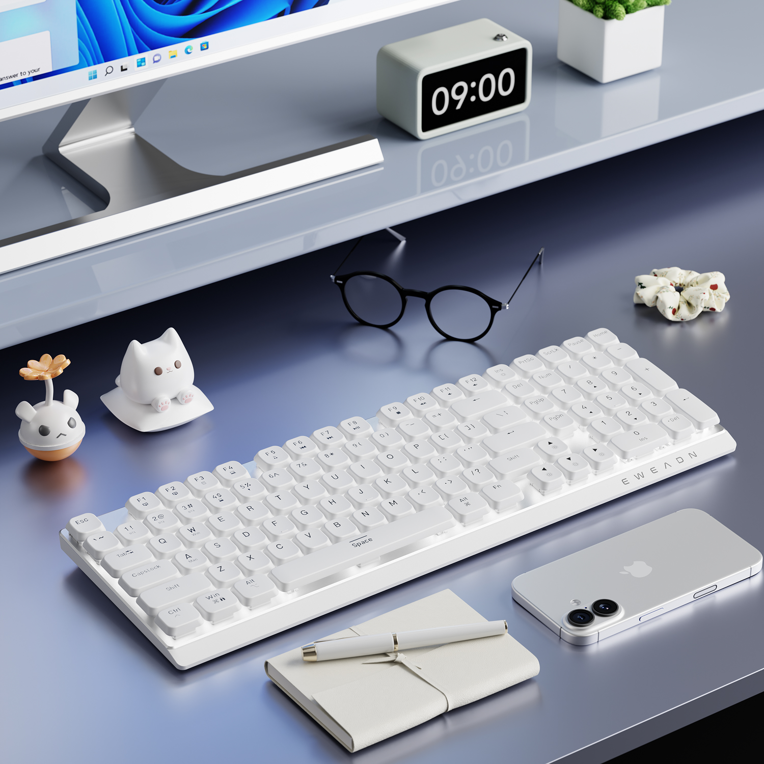 EWEADN Wireless Low-Profile Me - Gaming Keyboard Wireless recensione e prezzo