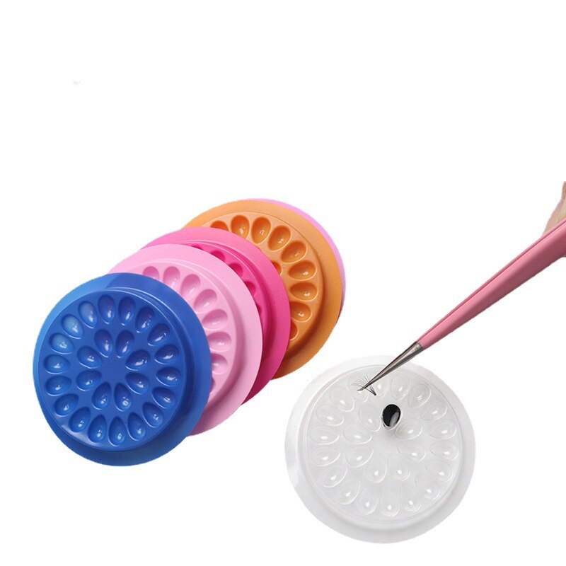 100pcs Eyelash Glue Holder Eye - Gasket Mount Kit recensione e prezzo