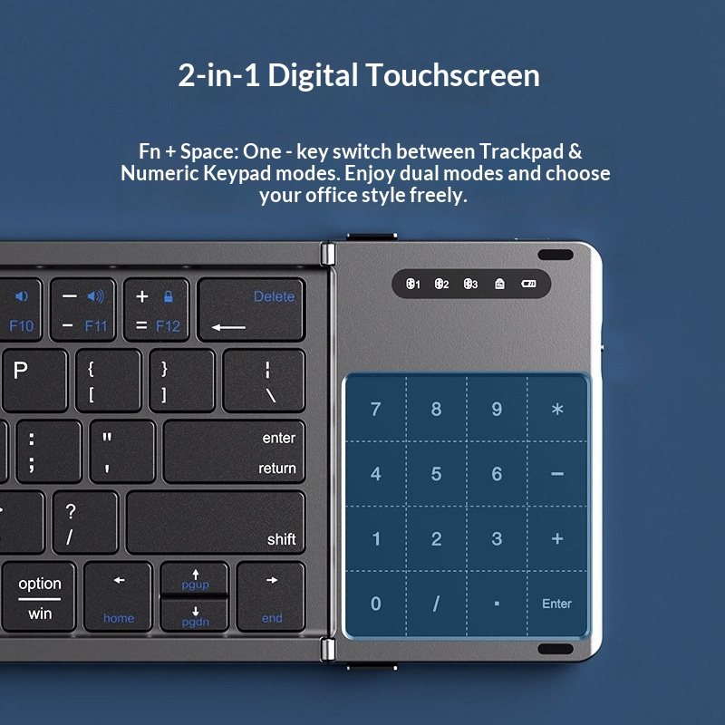 Mengzu Tri Fold Wireless Bluet - Gaming Keyboard Wireless recensione e prezzo