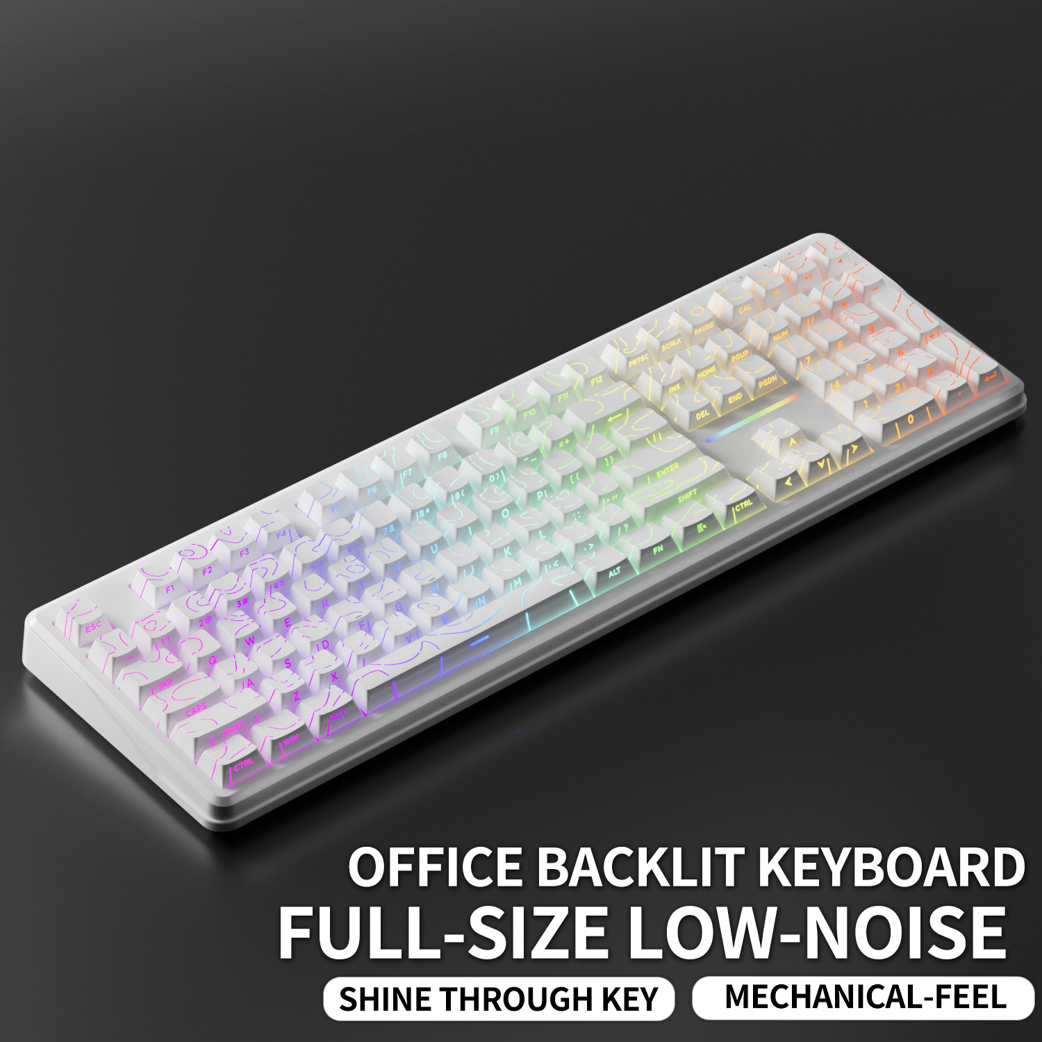 V108 Pro Wired&Wirel Keyboard  - Gaming Keyboard No Noise recensione e prezzo